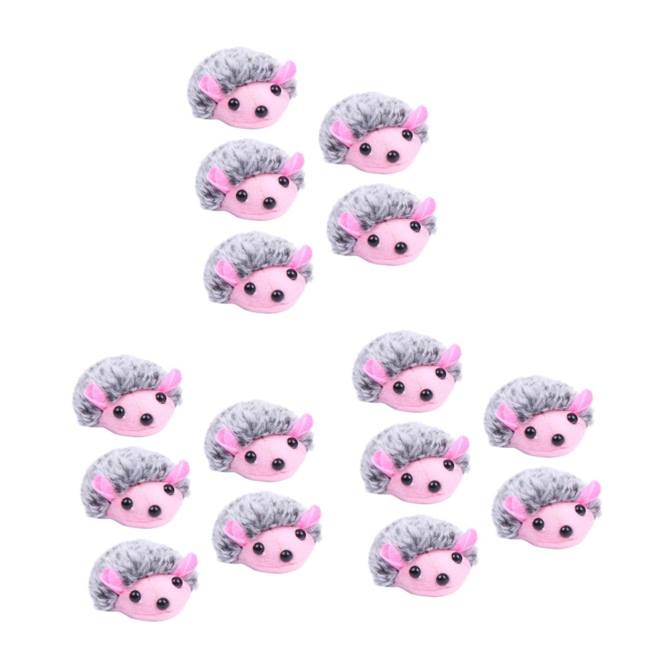Yardwe 15pezzi Giocattoli Interattivi Per Gatti Peluche Vibranti Giocattoli Educativi e Divertenti Per Compagni Zampe Colori Misti