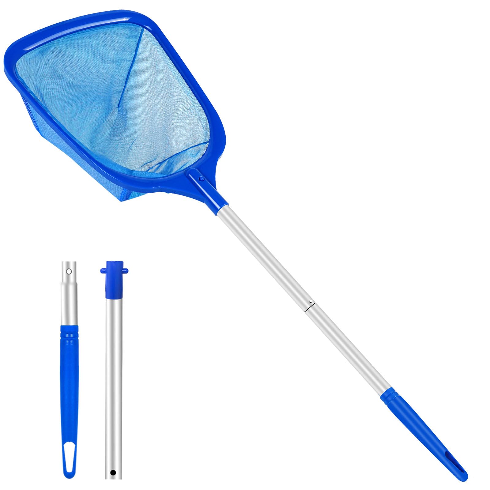 Photo 1 of (missing rest of pole) ROMIVO Hot Tub Skimmer Net with Ultra Fine Mesh, Handheld Spa Pool Net for Fine Debris & Leaves, Lightweight Safe-Edge Cleaner for Hot Tubs, Small Pools & Spas