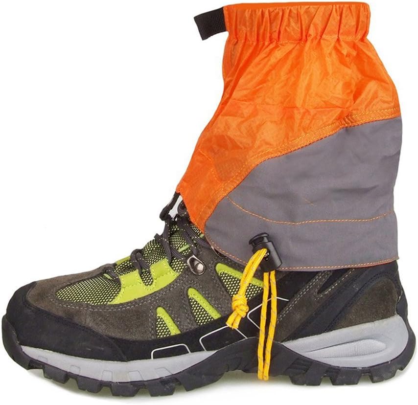 NUOLUX Leg Gaiter, 1 Pair Waterproof Lightweight Ankle