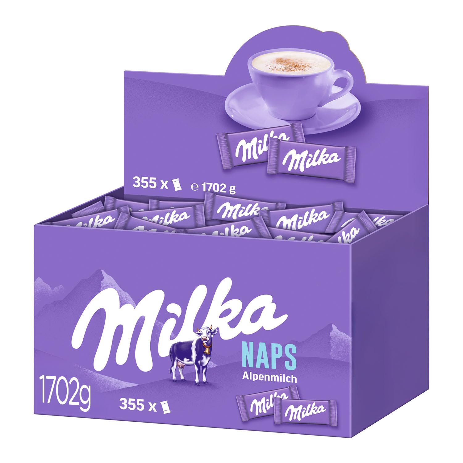Milka Naps Alpenmilch, 1,7 kg