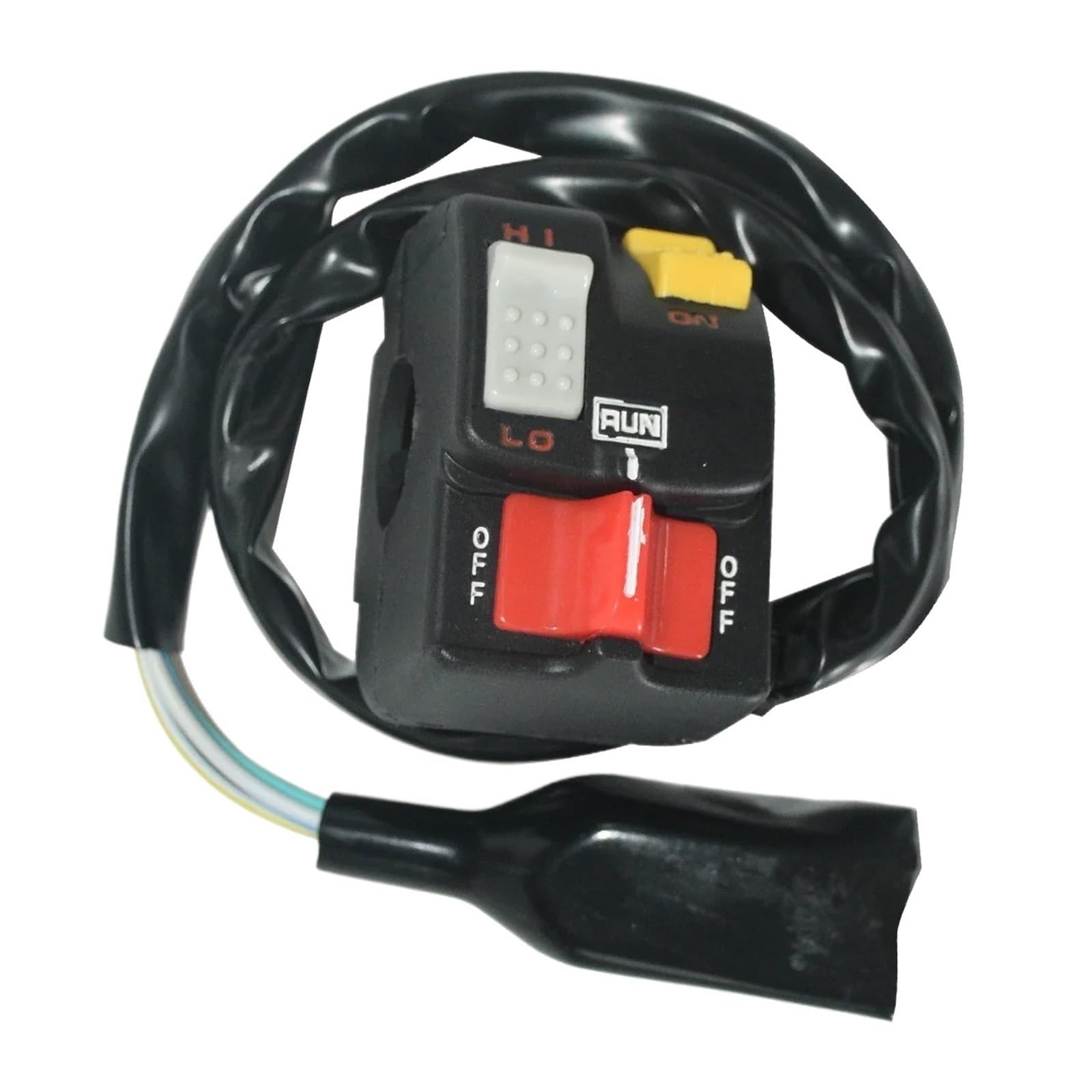 Compatible con Honda ATC250R ATC 250R 1983-1986 Interruptor de luz/apagado/arranque L/H 35200-HA2-674