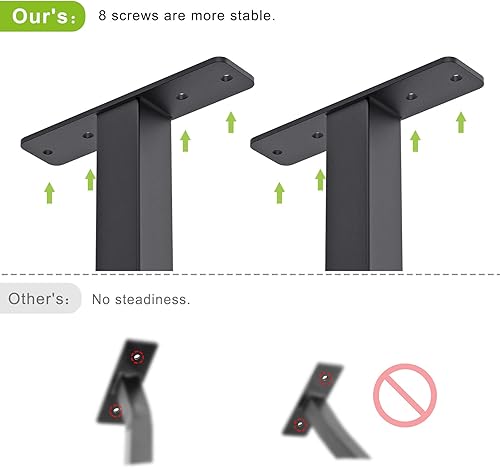 Miniatura 4 de Kipika Barra de dominadas montada en el techo de 48 pulgadas, barra de barbilla de agarre múltiple resistente, barra de dominadas montada, altura