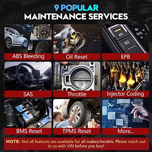 Xtool Ip508S Obd2 Scanner For Abs Srs Engine Transmission, 9 Services, Android 10, 8-In-1 Graph, Car Diagnostic Tool W. Abs Bleed, Injector Coding, Oil Reset, Epb, Sas, Dpf, Bms, Throttle, Tpms Reset #TOP3