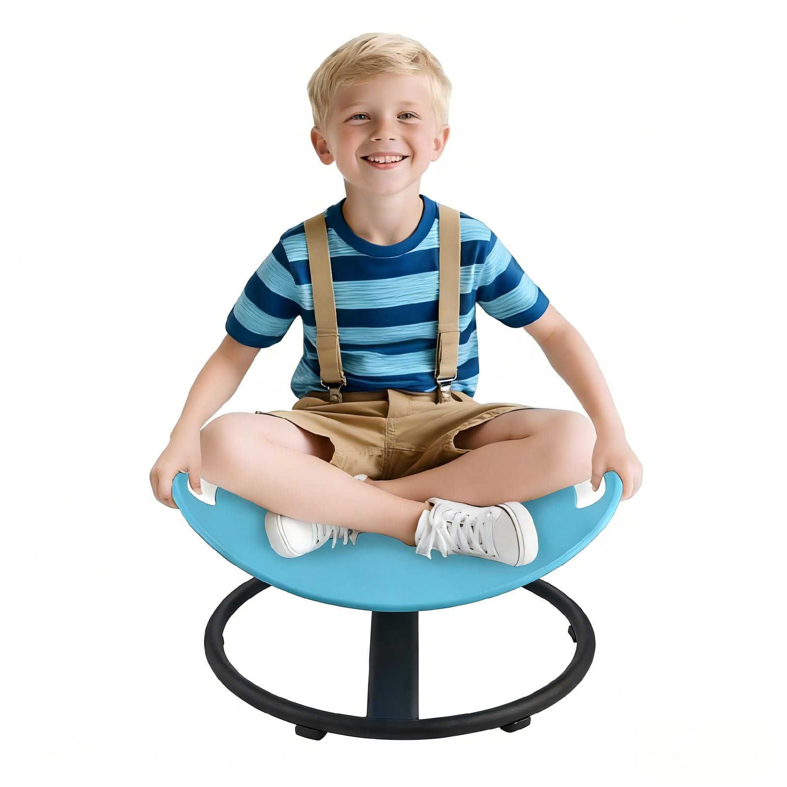 Spinning Chair for Autistic Kids with Safety Handle, Age 3+