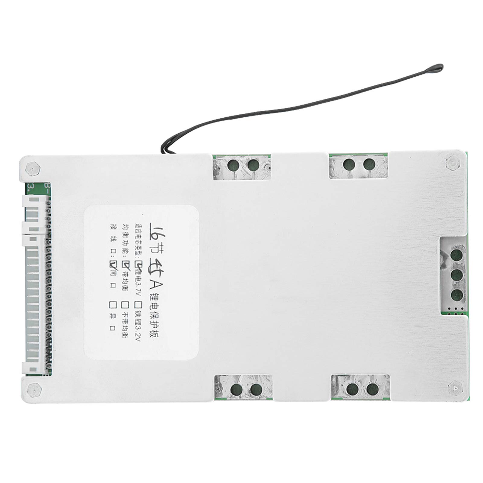 Carga de batería de litio, tarjeta BMS 60V 16S BMS 16S 16S 45A, tarjeta de protección de celda de batería BMS Li ion, tarjeta de carga de batería de litio, módulo de cargador de tarjeta de