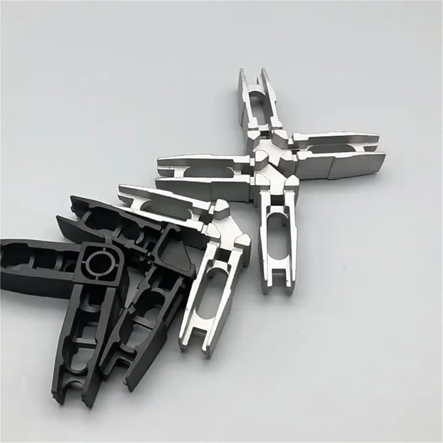 5 Pcs Factory Heavy-Duty Zinc Alloy Cabinet Connector Box Modern Design Corner(304 SS)