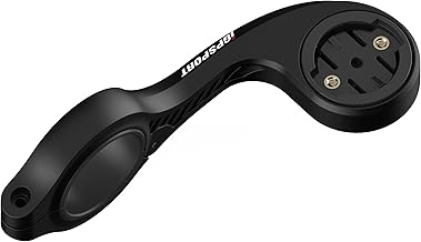 iGPSPORT Extended Front Bike Mount Compatible with Garmin Edge 200,500,510,520,800,830,1000,1030 Bike Computer, Fits 31.8MM Handlebar