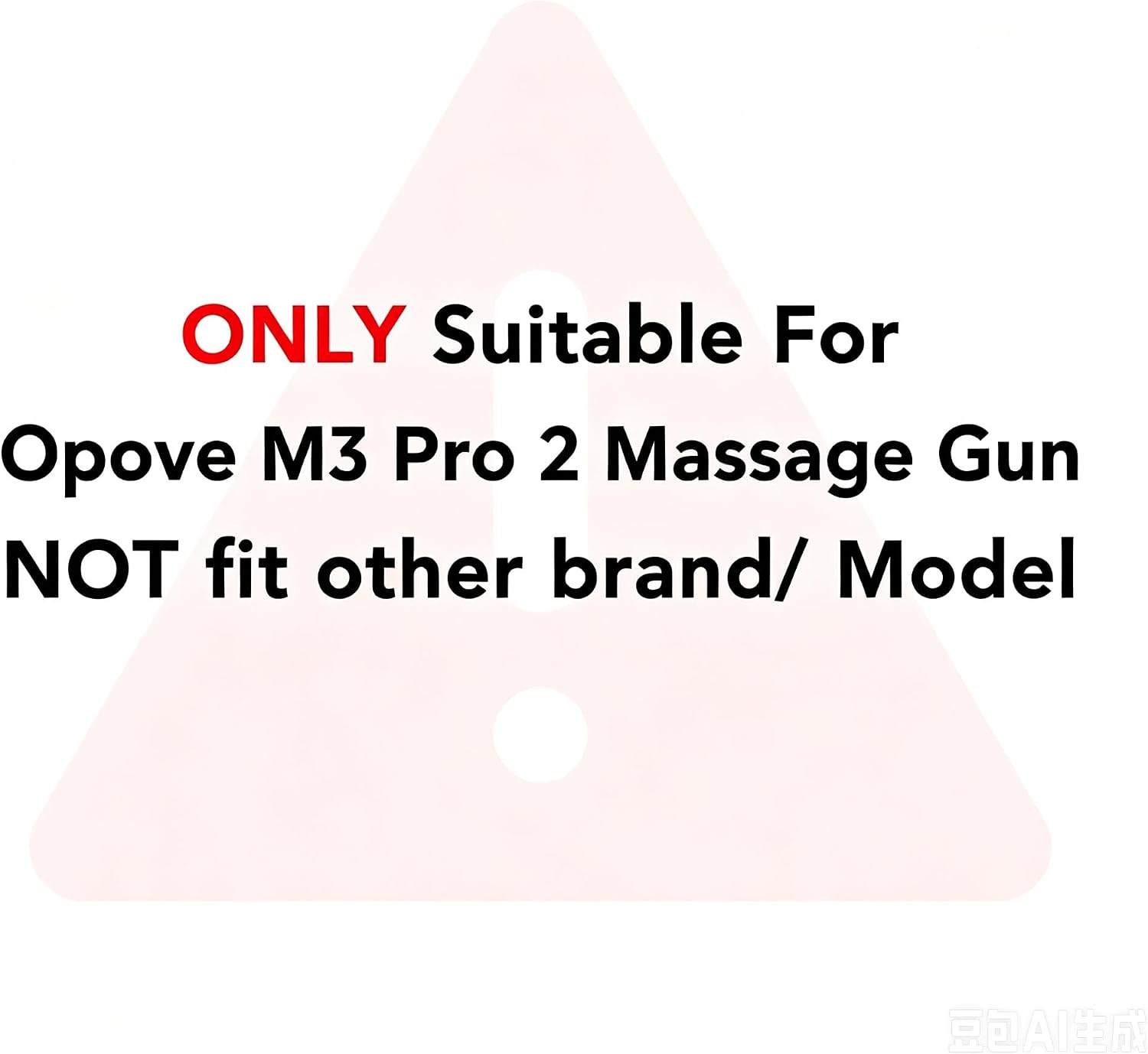 Opove M3 PRO 2, Attachment Set Replacement for Massage Gun, Original