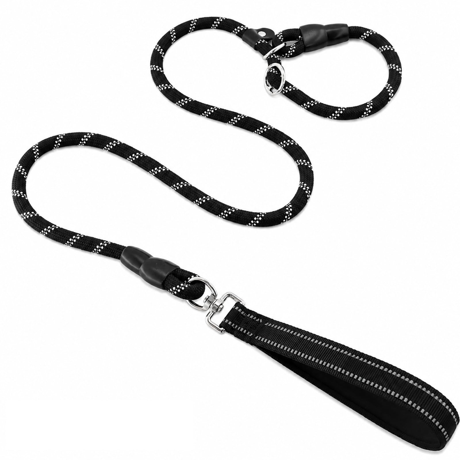 Olcyren Slip Lead for Dogs, Rope Slip Lead, Anti-Pull Training Dog Lead