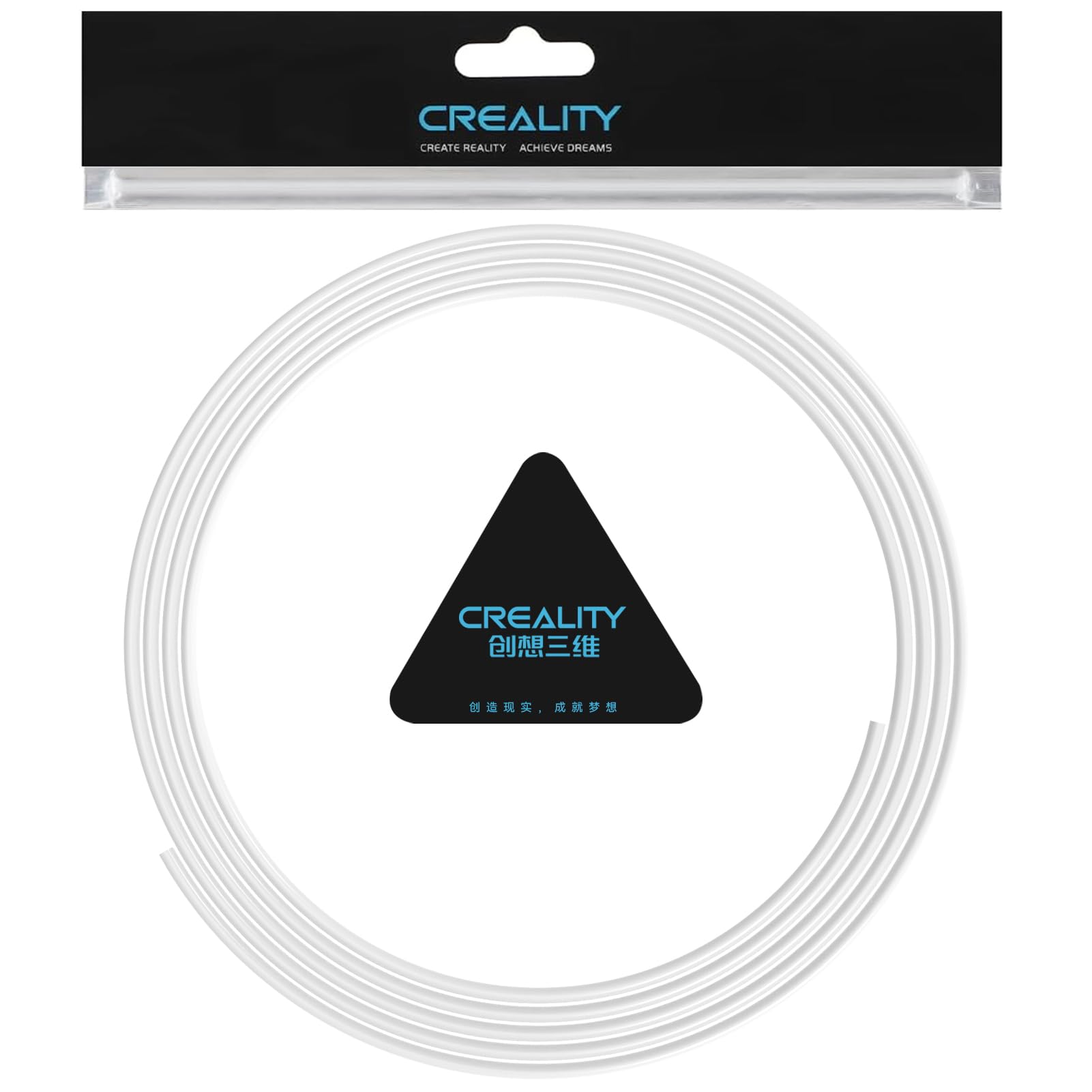 Official Creality 3D Printer Bowden Tube 2M, 3D Printer PTFE Tube Teflon Bowden Tubing Upgrades for 2mm Filament K1/K1 Max/K1C/Ender 3 V3/Ender 3 V3