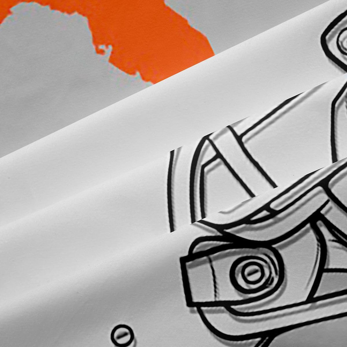 Erosebridal 38x54 inch Curtains,Football Player Window Curtains,Football Fan Window Treatments,Sports Player Shades Drapes 2 Panels for Living Room,