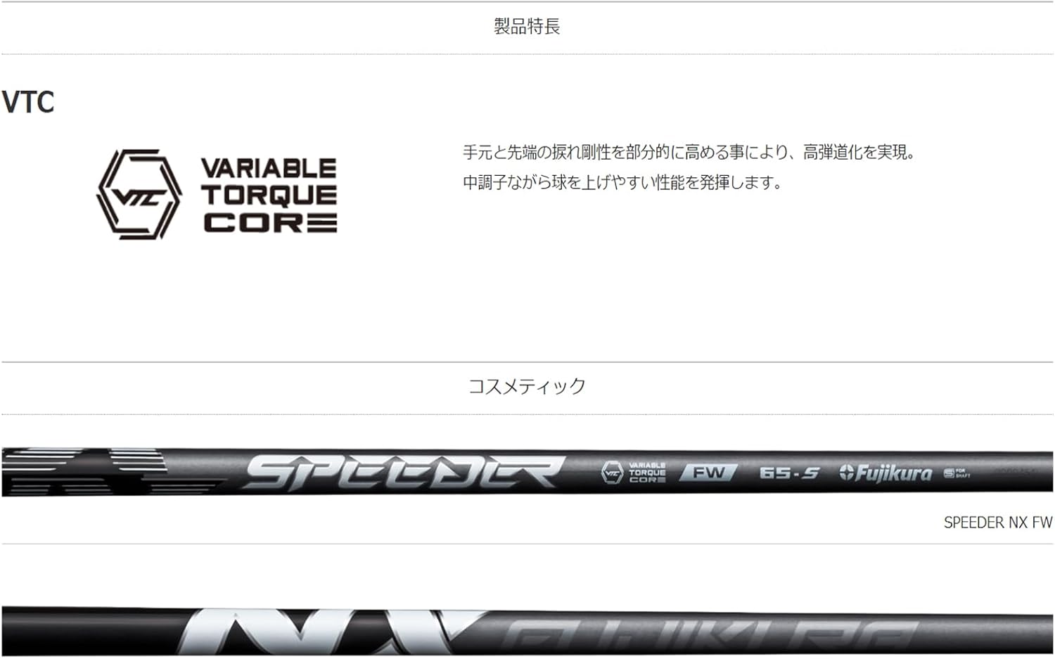 FW 3W 5W 7W ピン 互換性 スリーブ付き フジクラ SPEEDER NX FW FW 3W 5W 7W ピン 互換性 スリーブ付き フジクラ SPEEDER NX FW