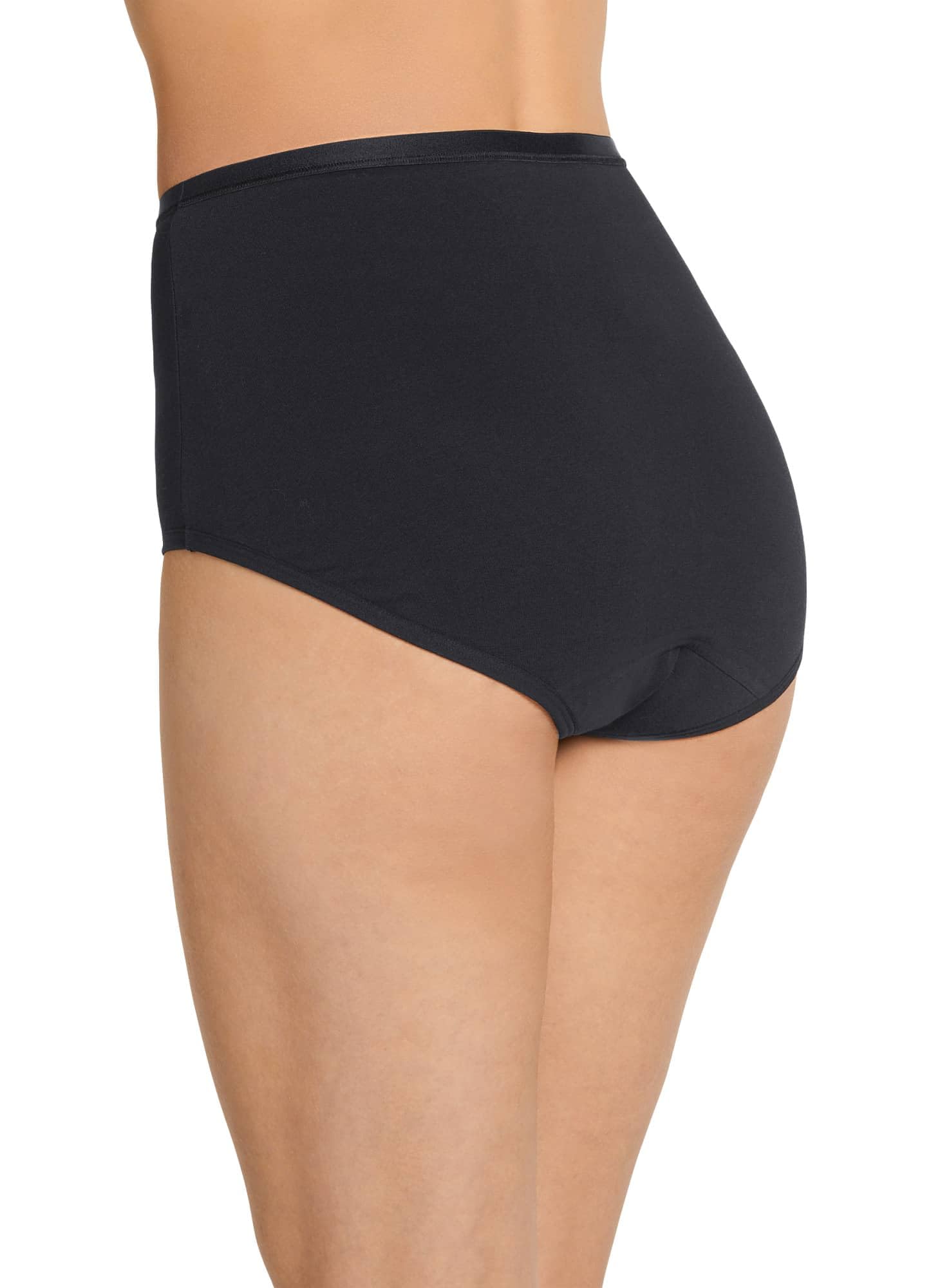 Jockey Women's Underwear Worry Free Cotton Stretch Moderate Absorbency Brief