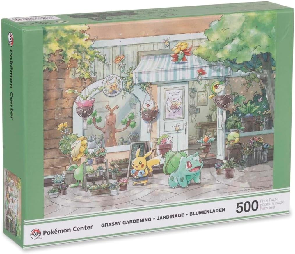 Pokémon Center: Grassy Gardening Puzzle (500 Pieces)