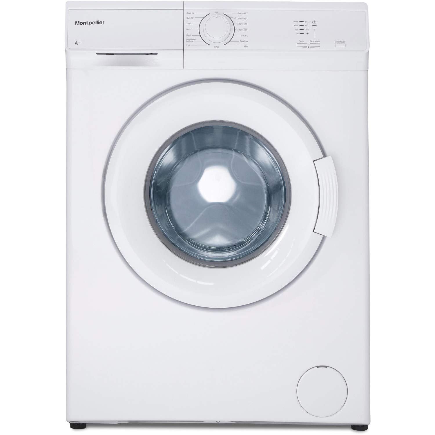 Montpellier Domestic Appliances 7kg Condenser Tumble Dryer in White, MCD7W