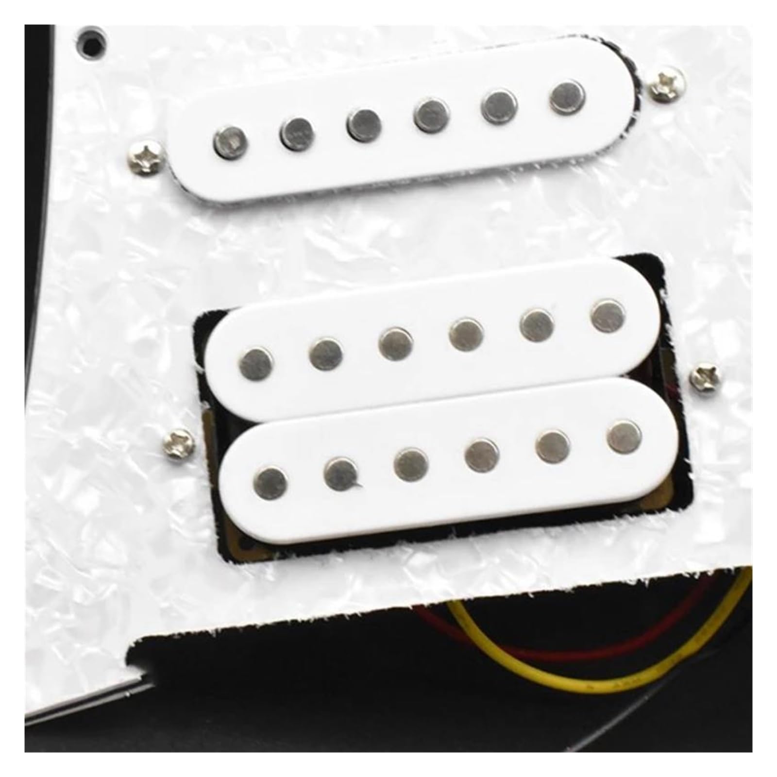 Przetworniki Do Gitary Elektrycznej Humbucker Przetworniki Do Gitary Wstępnie Okablowane Części Do Gitary Pickguard Przetwornik Części Gitary Elektrycznej