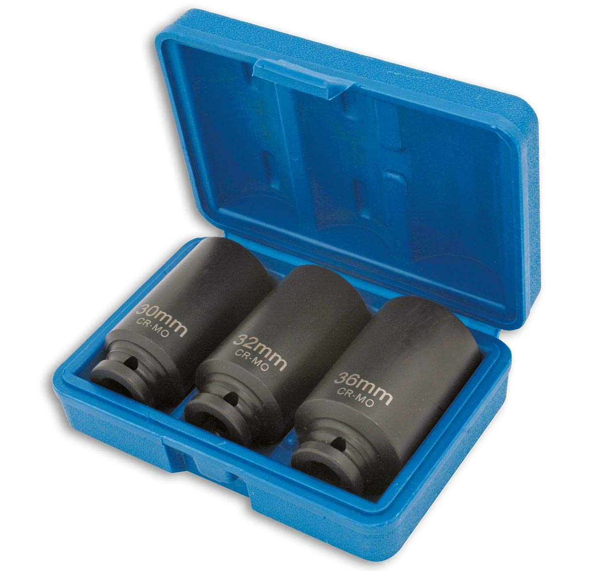 Laser 4146 - Llaves de vasos de impacto (3 piezas)