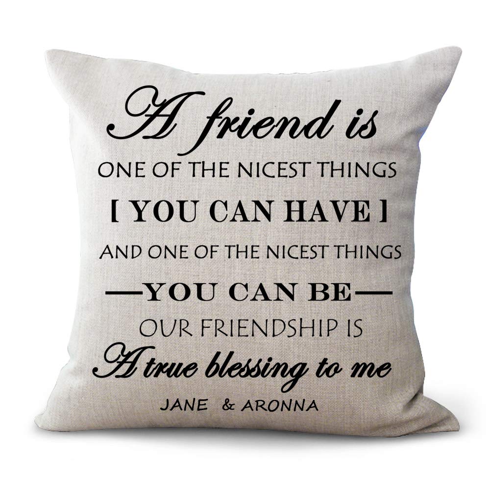 personalized message pillows