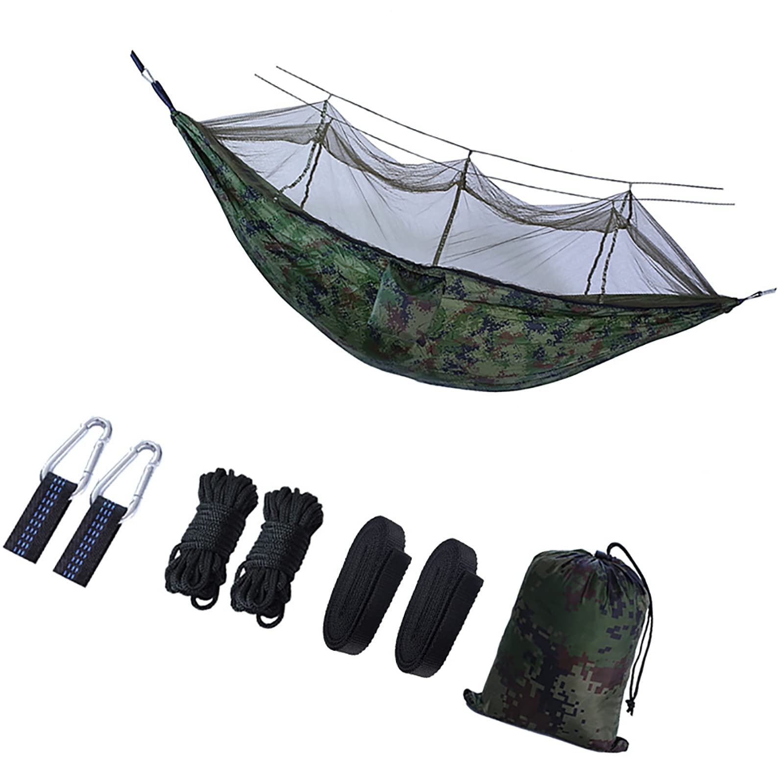 hammock, 250cm×120cm with Net Breathable Portable Outdoor Travel Camping Hiking