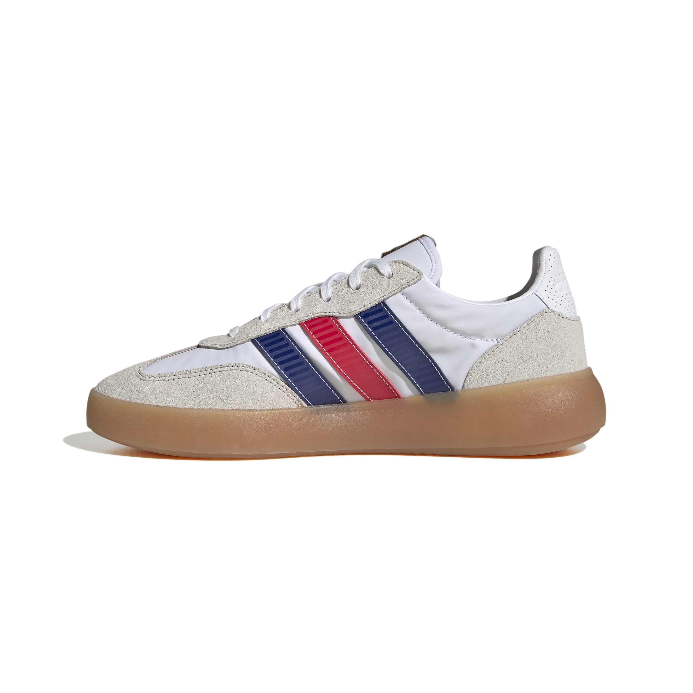 adidas Men's BARREDA Decode Shoes, FTWR White/Pure Ruby/Mystery Ink, 9.5 UK