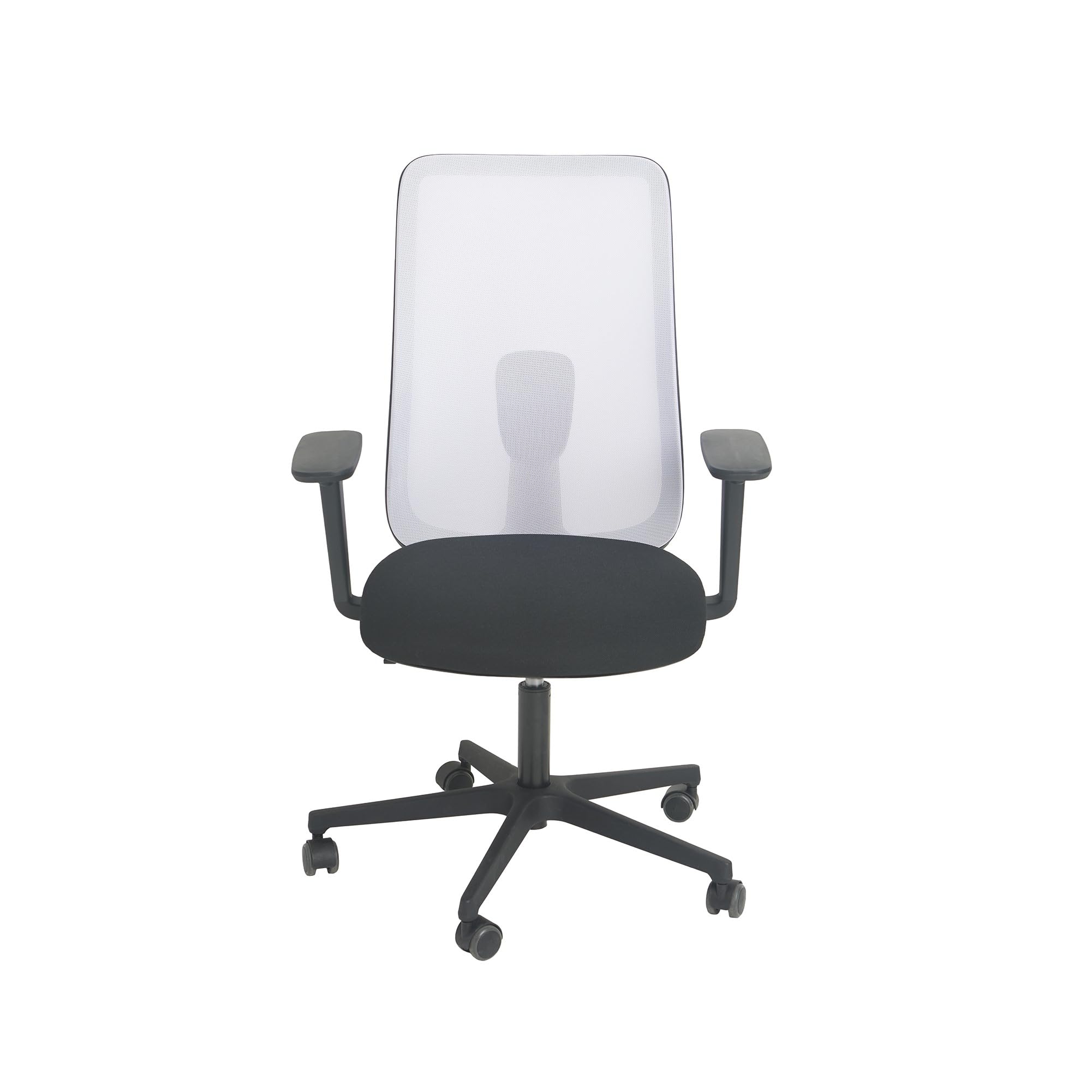Real Piel RP Real Work Sedia Ergonomica Da Ufficio In Rete, Girevole E Reclinabile, Braccioli Regolabili, Base Con Ruote, Colore Nero/giallo, Prodotto Italiano, Portata 150 Kg - 2