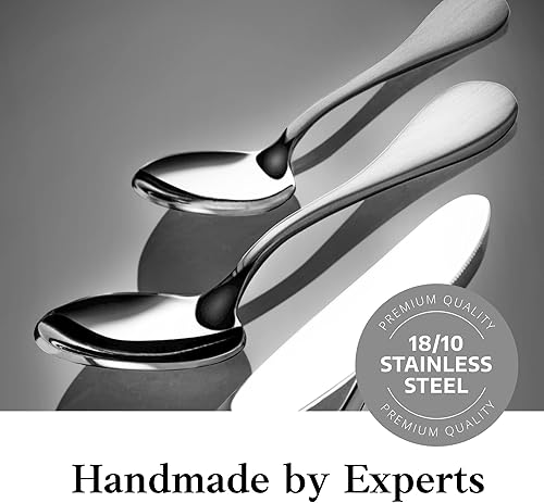 Miniatura 9 de Artaste Rain 1810 Acero inoxidable (mate, cucharadita (12 piezas)