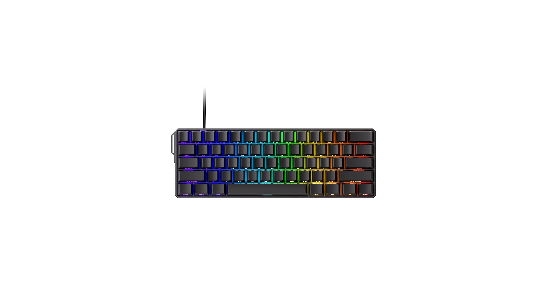 monsgeek FUN60 ultraメカニカルキーボード ブラック FUN60 Ultra Magnetic Switch Keyboard - MonsGeek