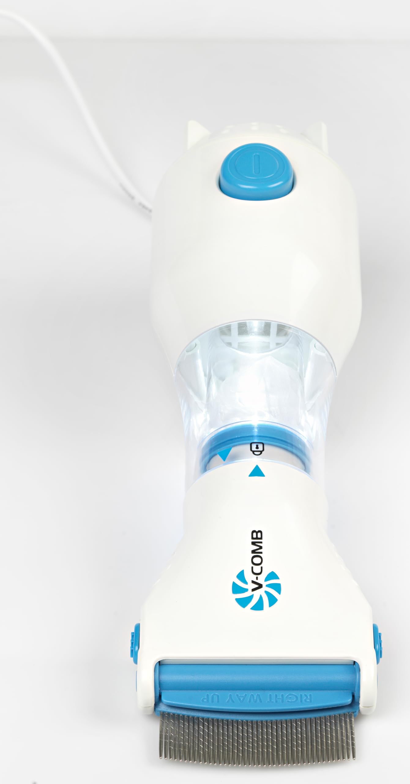Licetec électrique Peigne à Poux - sans produits chimiques ( avec 4 filtres inclus) | Sans Produits Chimiques, 4 Filtres Inclus