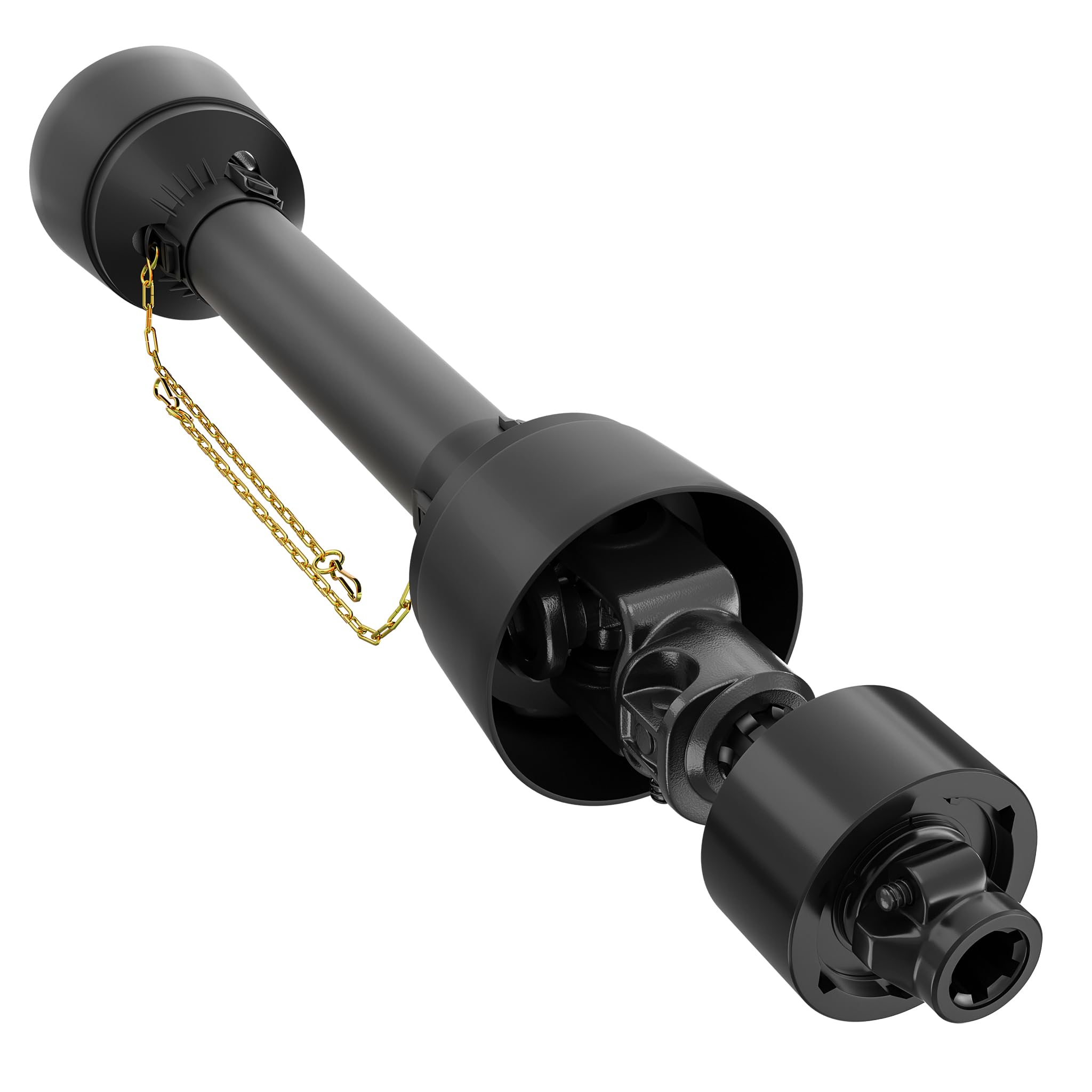 Wiltec Frizione di sovraccarico cardano 220mm Filetto Interno/Esterno 1 3/8" Albero scanalato 6D Max 3500Nm