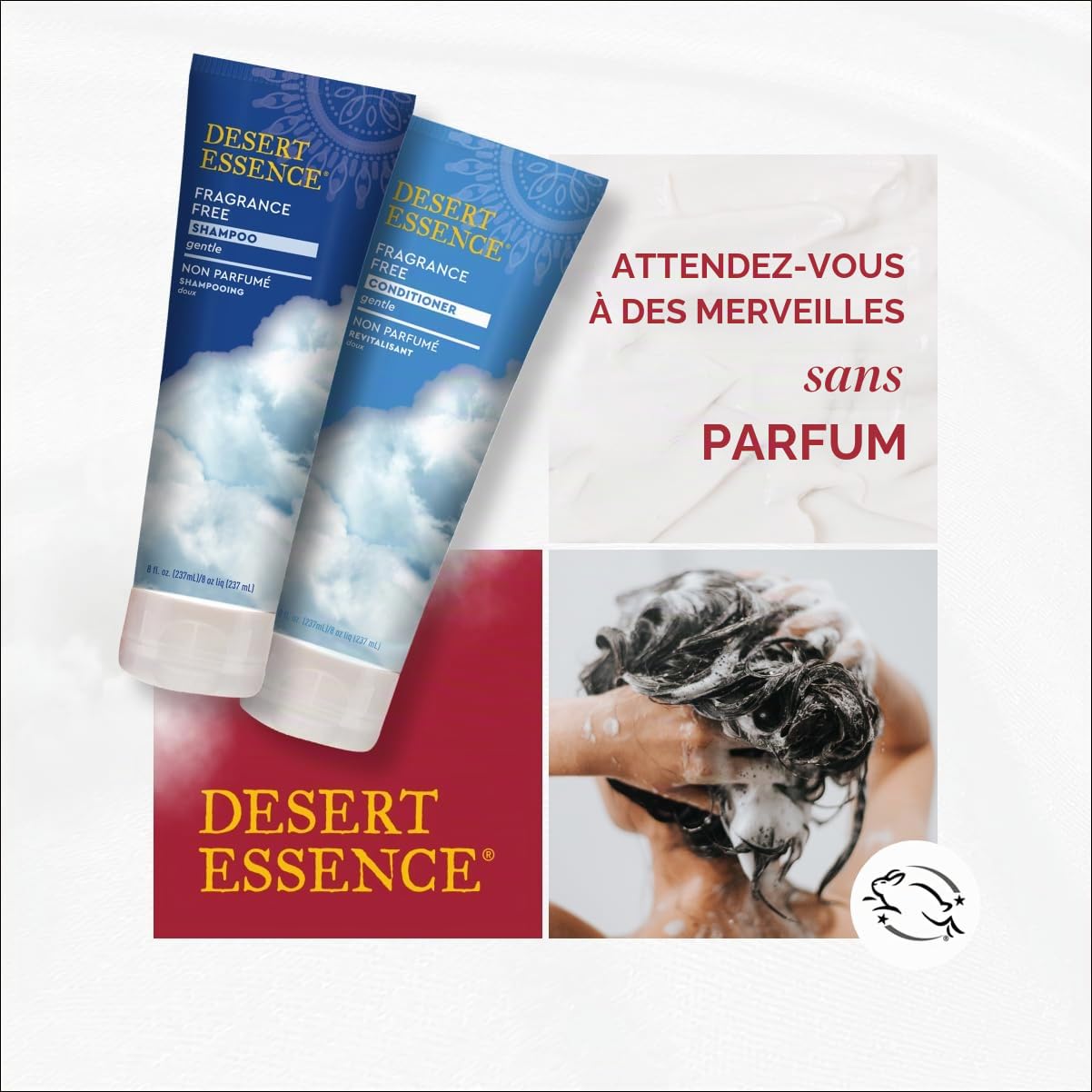 Organics Shampoing sans parfum – 0,2 l
