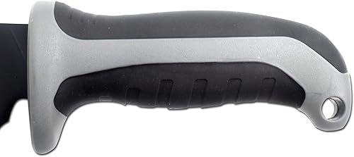 Miniatura 6 de Machete de ojo de serpiente con construcción resistente, mango ergonómico antideslizante y funda para cinturón para jardinería, gestión de tierras,