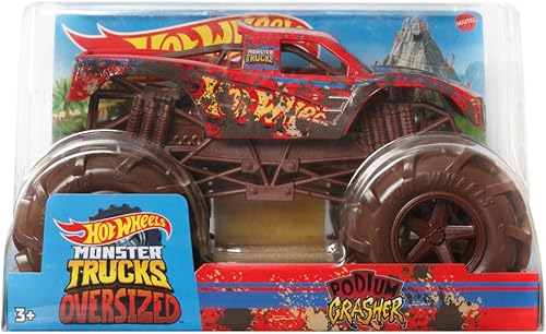 Miniatura 6 de Hot Wheels Monster Trucks 2022 Podium Crasher de gran tamaño