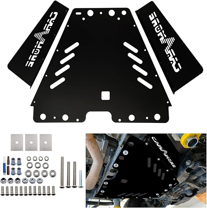 Catalytic Converter Protection Shield Aluminium With