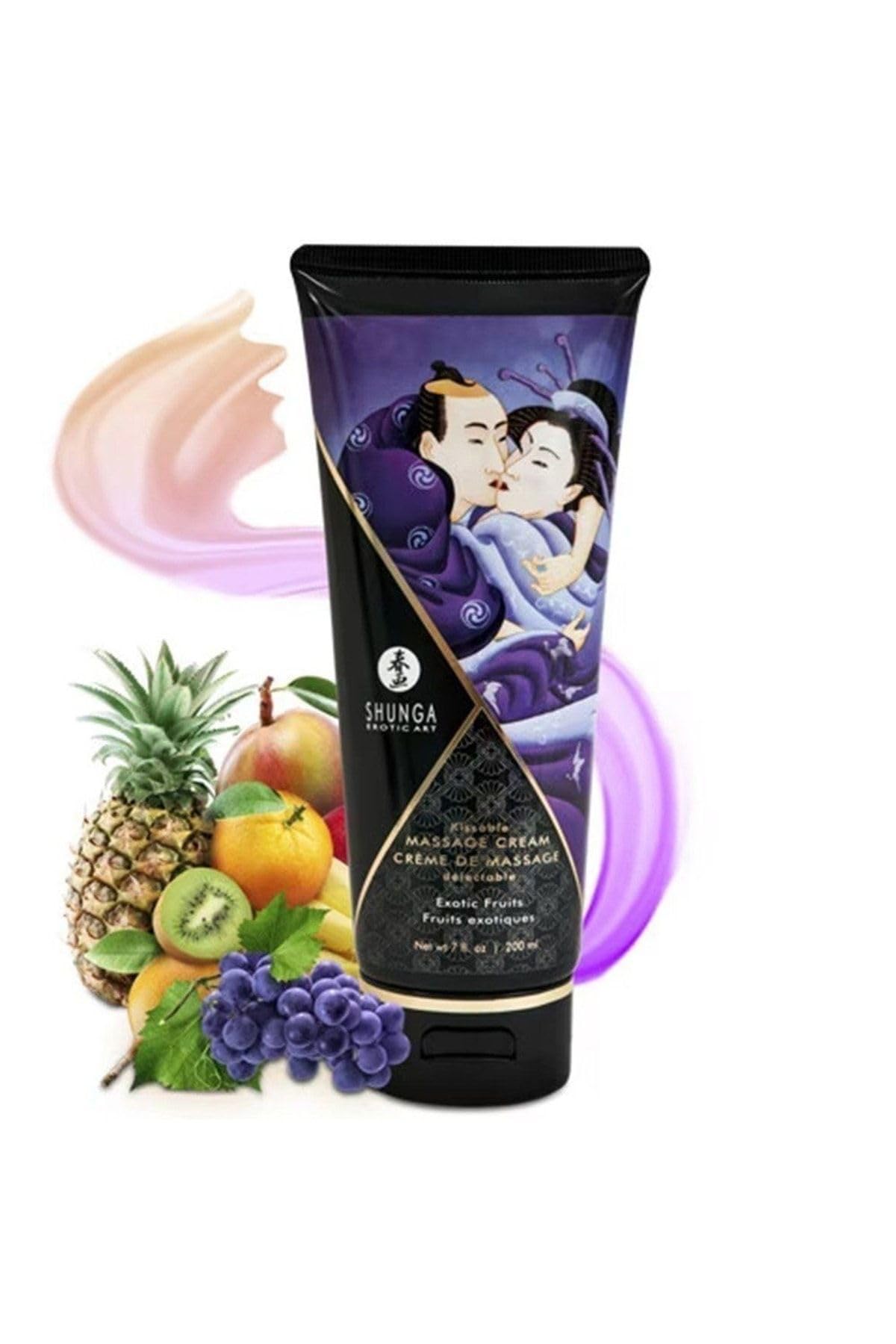 SHUNGA 200 ml Exotic Fruits Kissable Massage Cream by Shunga