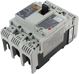 FUJI ELECTRIC BW50RAGU-3P010 Circuit Breaker, Hydraulic Magnetic, 690 Volt AC, 10 AMP, 50 Frame, Suggested Replacement for SA53RCUL/10, 3 Pole, Molded CASE, 250 Volt DC