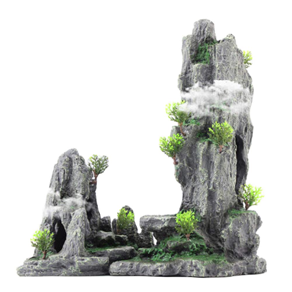 Dekoracje gadów do wystroju siedliska terrarium Ozdoba do akwarium(Style3)