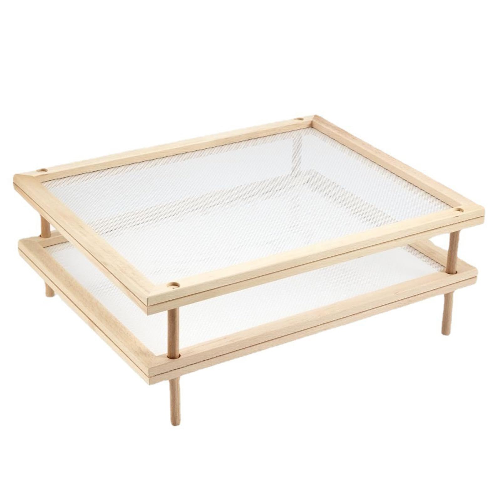 HDOYTXXM Wood Pastas Drying Rack Foldable Design for Space Saving and Sturdy Kitchen Use Wood Drying Rack