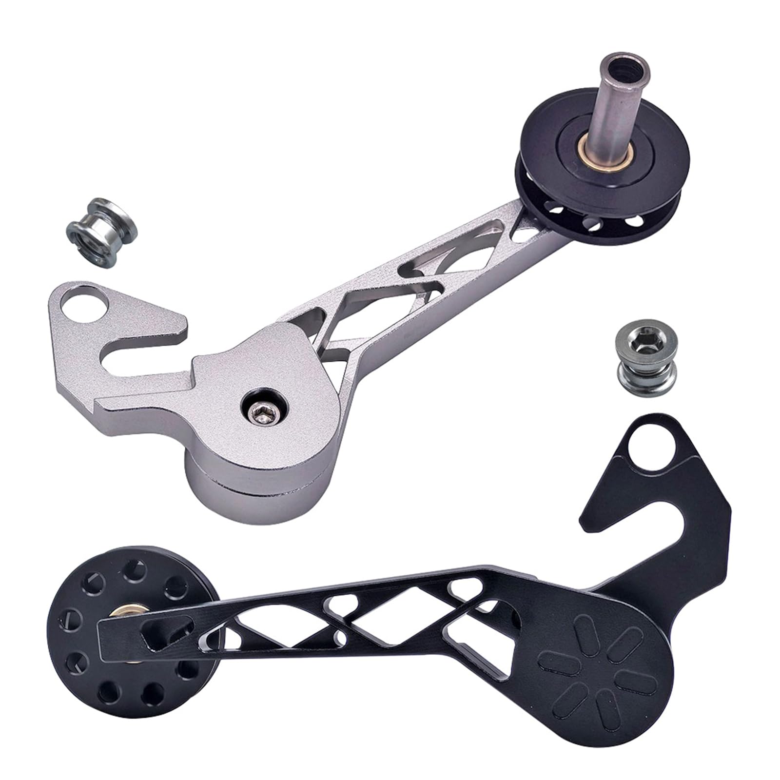 Fahrrad Umwerfer Kettenführung, 5/6 / 7-Gang Einsteller, Kettenspanner, Fahrrad Stabilisator, Fahrradführung, Fahrrad Einsteller, Reparatur und Wartungswerkzeug
