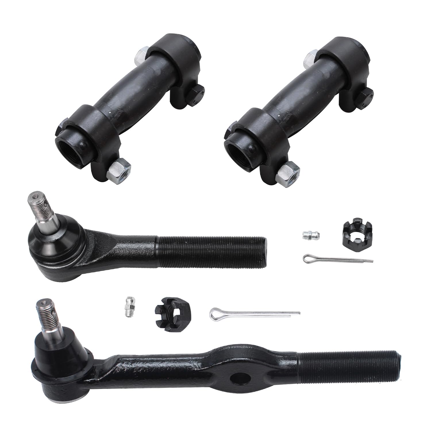Amazon.com: Detroit Axle - 4WD Front Tie Rods Kit for 1994-1997