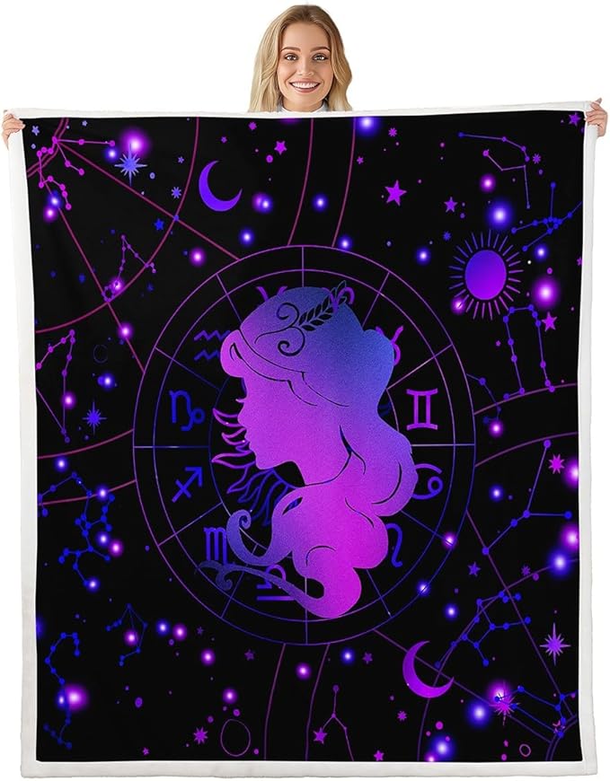 Feelyou Kids Virgo Fleece Throw Blanket Throw 50