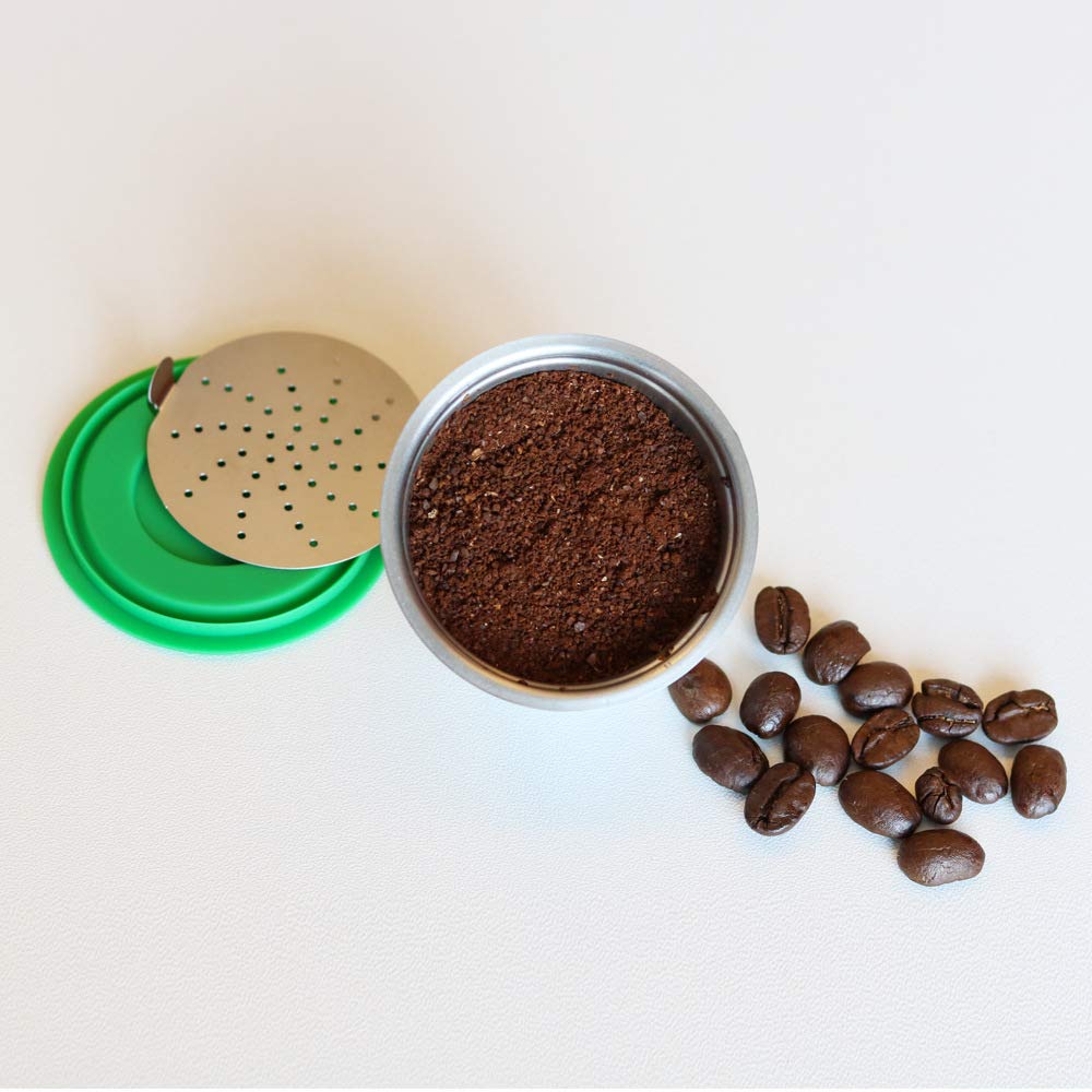 Cápsula de café reutilizable de acero inoxidable Cápsula de café 14g Soporte de filtro de cápsulas de café para máquina Dolce Gusto