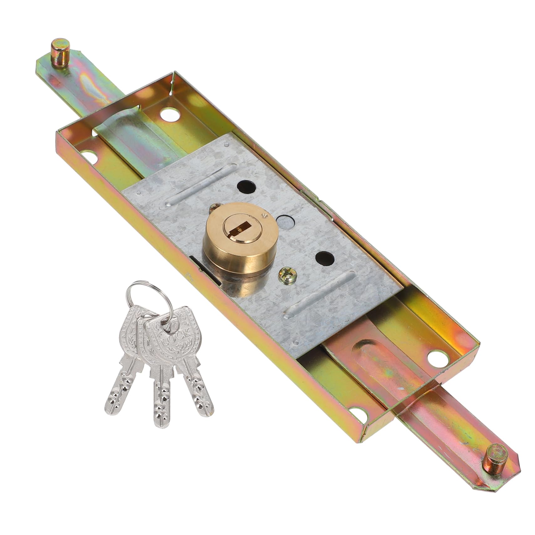 Homoyoyo 4pezzi Serratura Garage Per Scorrevoli Per Applicazioni Commerciali e Residenziali Resistente e Duratura Facile Installare