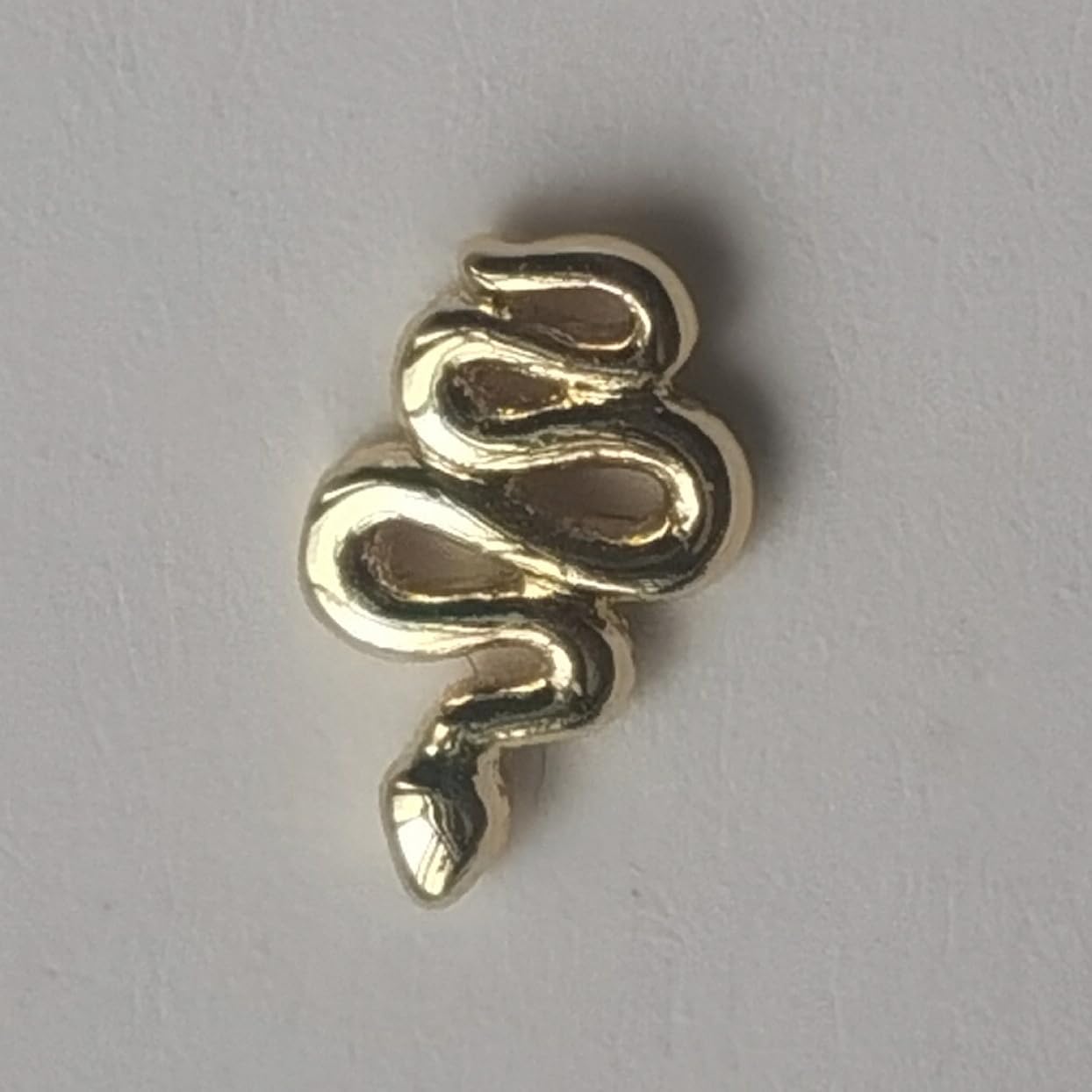 CHAMON Tooth Gem,8K Gold Snake Hip-Hop Style Professional Smile Aesthetic | High-quality，Lead-free, Curvature conforms to tooth surface