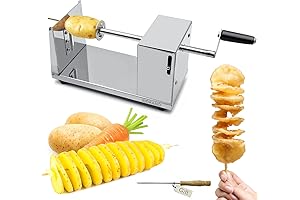 Stainless Steel Manual Ribbon Fry Potato Cutter with 3 Blades
