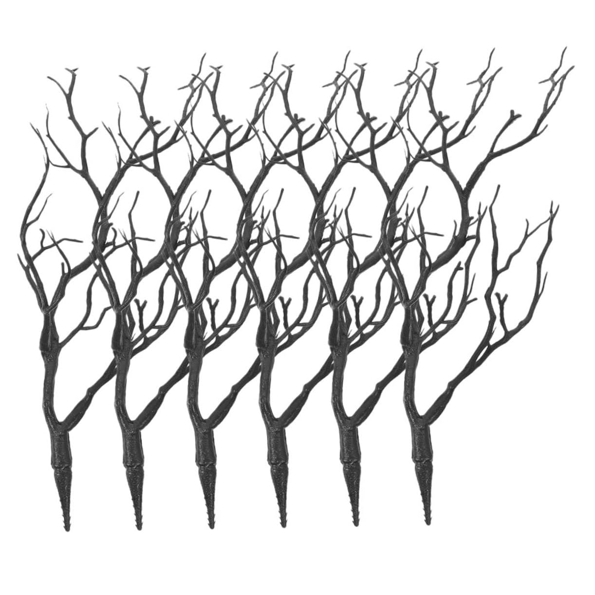 Abaodam 18pezzi Rami Decorativi Artificiali Plastica Per Decorazione Casa e Feste Antler Branches Per Halloween e Natale Accessorio Versatile Per Vasi e Ambienti Interni Ed Esterni