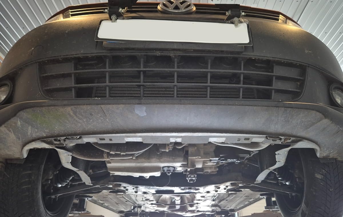 Placa protectora de cárter para motor compatible con Volkswagen Caddy (2011-2020)