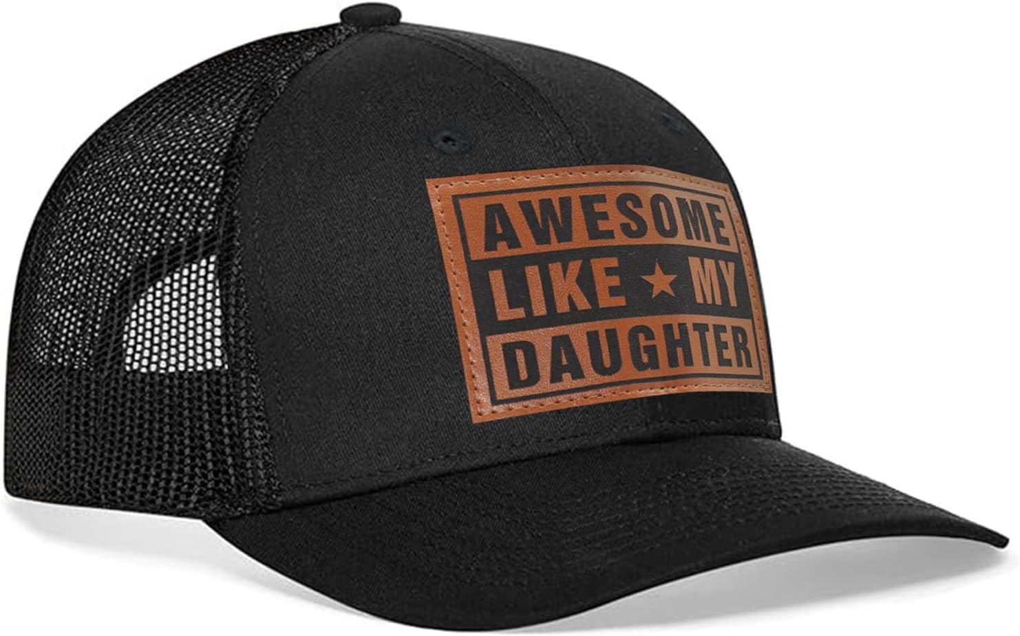 Mens Dad Hat Birthday Christmas for Daddy Papa from Daughter Son Husband Wife Trucker Hat - Image 2