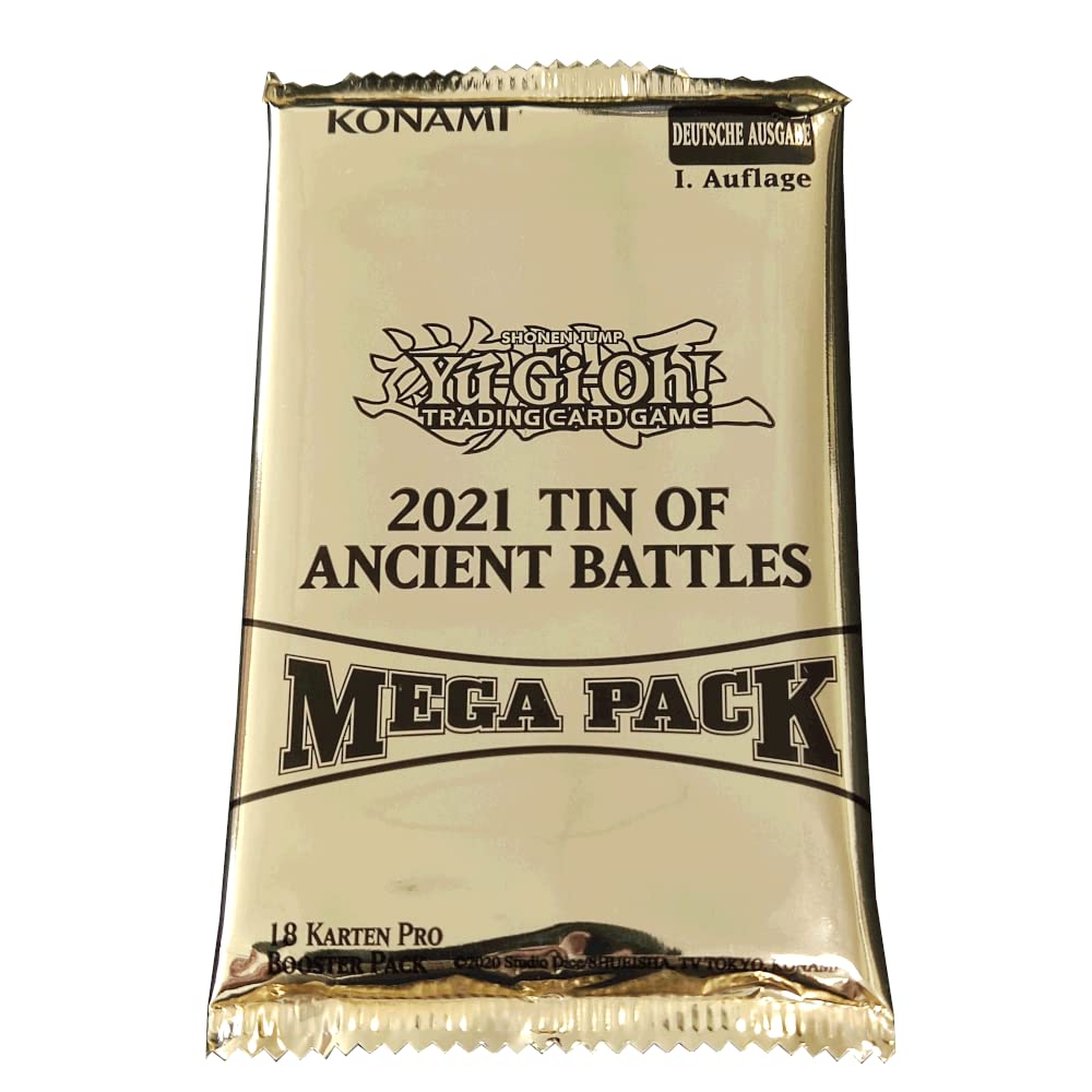 Yu-Gi-Oh! TRADING CARD GAME 2021 Tin of Ancient Battles - German Edition, Multicoloured, 17.5 x 14 x 7 cm - Image 4