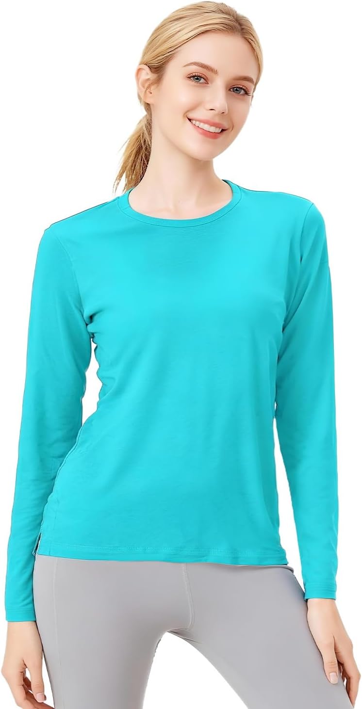 Women’s 100% Merino Wool Base Layer Long Sleeve Top, Soft 15.5 Micron Thermal Shirt, Base Layer for Hiking Women’s 100% Merino Wool Base Layer Long Sleeve Top, Soft 15.5 Micron Thermal Shirt, Base Layer for Hiking
