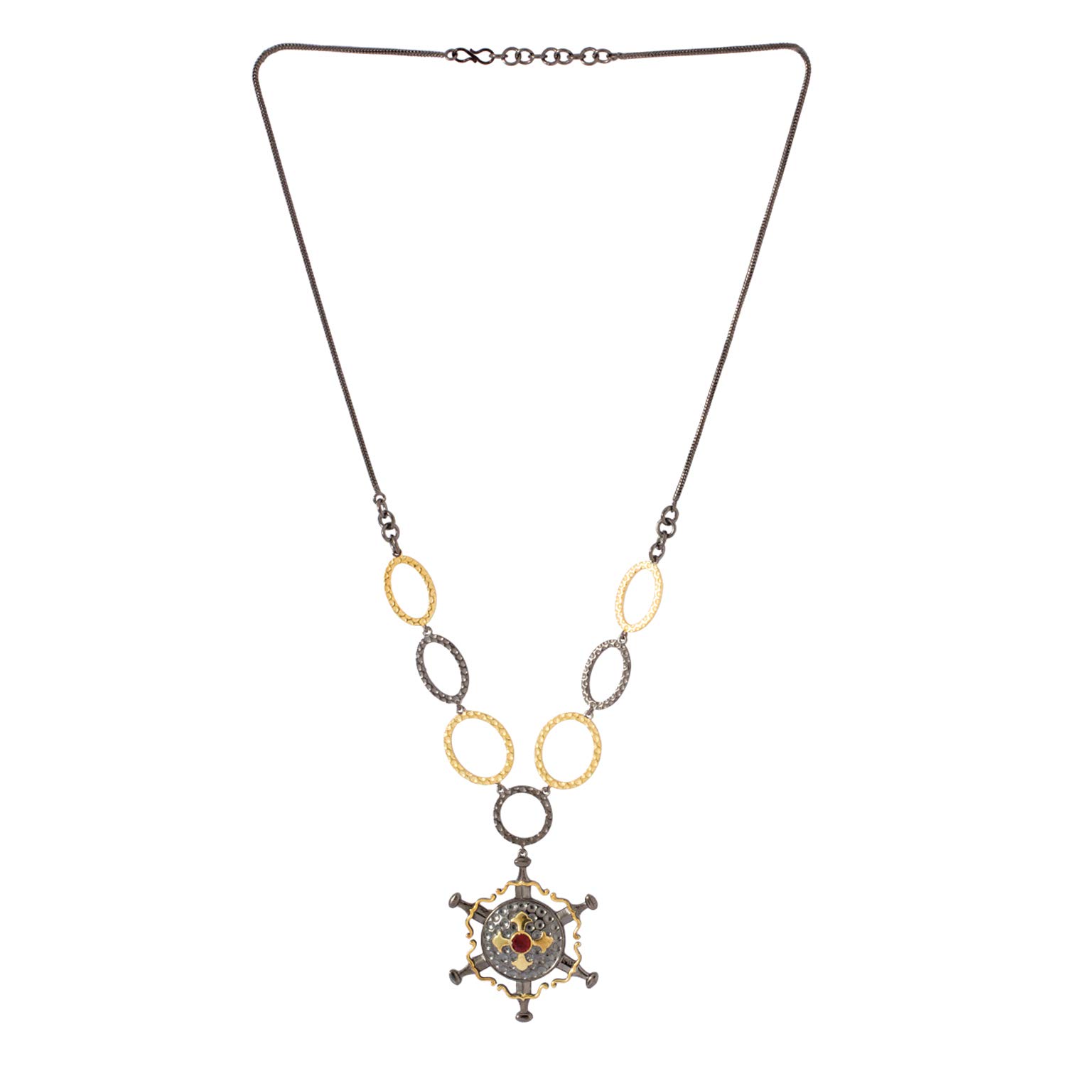 Tone Finish Statement Necklace
